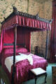 State bedroom with Chippendale bed at Culzean Castle. Maybole, Scotland.