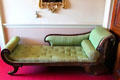 Daybed sofa at Culzean Castle. Maybole, Scotland.