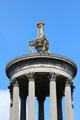 Greek Revival torch atop Robert Burns Monument. Alloway, Scotland.