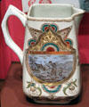 Burns centenary jug by J&MP Bell & Co. of Glasgow at Robert Burns Birthplace Museum. Alloway, Scotland