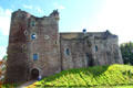 Doune Castle built by Robert Duke of Albany. Doune, Scotland.