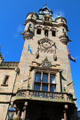 Dunfermline City Chambers clock tower. Dunfermline, Scotland.