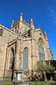 Transept at Dunfermline New Abbey Church. Dunfermline, Scotland.