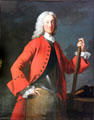 Portrait of John, 2nd Earl of Stair by Allan Ramsay in dining room at Newhailes. Musselburgh, Scotland