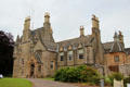 Lauriston Castle run as a house museum by the City of Edinburgh. Edinburgh, Scotland