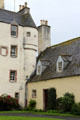 Traquair House tower & east wing. Scotland.