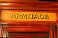 Armitage's quarters aboard RRS Discovery. Dundee, Scotland.