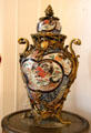 Japanese Imari vase with French Rococo mounts at Hill of Tarvit Mansion. Cupar, Scotland.