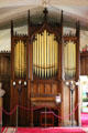 Organ in long gallery at Scone Palace. Perth, Scotland.