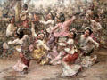 Memories of Mandalay painting by Edward Atkinson Hornel of Glasgow Boys at Broughton House. Kirkcudbright, Scotland.