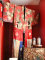 Japanese kimono brought back by Hornel at Broughton House. Kirkcudbright, Scotland.