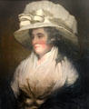 Sarah, Wife of Sir John Forbes, Daughter of John, 13th Lord Sempill portrait by Henry Raeburn at Craigievar Castle. Alford, Scotland.