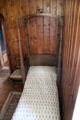 Campaign bed from Crimea war in dressing room at Craigievar Castle. Alford, Scotland.