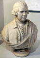 Bust of Josiah Wedgwood at Potteries Museum & Art Gallery. Hanley, Stoke-on-Trent, England.