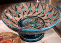 Swallow & Eagle tin-glazed earthenware punch bowl by William De Morgan in private collection. England.