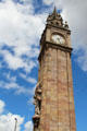 Albert Clock tower in Queen's Square. Belfast, Northern Ireland