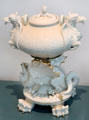 Porcelain dragon tea kettle by Belleek at Ulster Museum. Belfast, Northern Ireland