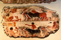 Wall painting of Nebamun counting his cattle from his tomb, Thebes at British Museum. London, United Kingdom.