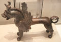 Bronze dragon from Helmand, Afghanistan at British Museum. London, United Kingdom.