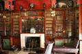 Book collection at Sir John Soane's Museum. London, United Kingdom.