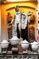 Cast of statue of Apollo Belvedere in Vatican with other examples of antiquities used for teaching at Sir John Soane's Museum. London, United Kingdom.