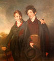 John Soane Junior & George Soane portrait by William Owen at Sir John Soane's Museum. London, United Kingdom.