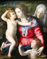 Madonna & Child with Saints painting by Bronzino at National Gallery. London, United Kingdom.