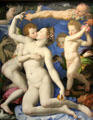 Allegory with Venus & Cupid painting by Bronzino at National Gallery. London, United Kingdom.