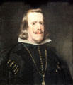 Philip IV of Spain portrait by Diego Velázquez at National Gallery. London, United Kingdom.