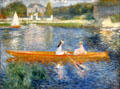 The Skiff painting by Pierre-Auguste Renoir at National Gallery. London, United Kingdom.