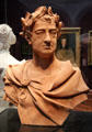King George I terracotta bust by John Michael Rysbrack at National Portrait Gallery. London, United Kingdom.