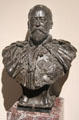 King Edward VII bronze bust by Sydney March at National Portrait Gallery. London, United Kingdom.
