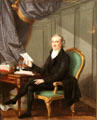 Thomas Paine portrait by Laurent Dabos at National Portrait Gallery. London, United Kingdom.