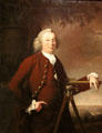James Brindley portrait by James Brindley at National Portrait Gallery. London, United Kingdom.