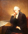 Steam engineer James Watt portrait by Carl Fredrik von Breda at National Portrait Gallery. London, United Kingdom.