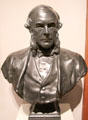 Joseph Lister bronze bust by Sir Thomas Brock at National Portrait Gallery. London, United Kingdom.