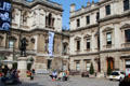 Courtyard of Burlington House site of Royal Academy of Arts. London, United Kingdom.