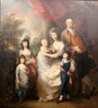 Baillie Family painting by Thomas Gainsborough at Tate Britain. London, United Kingdom.