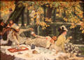 Holiday in St John's Woods London painting by James Tissot at Tate Britain. London, United Kingdom.