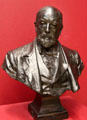 Sir Henry Tate bronze bust by Thomas Brock at Tate Britain. London, United Kingdom.