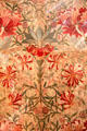 Honeysuckle embroidery detail by William Morris, Jane Morris & Jenny Morris at Tate Britain. London, United Kingdom.