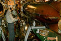 Forward torpedo room of Submarine USS Drum. Mobile, AL.