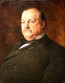 President Grover Cleveland portrait by Silas Jerome Uhl at Mobile Museum of Art. Mobile, AL.