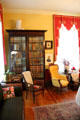 Library at Historic Oakleigh Museum House. Mobile, AL.