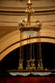 Senate chandelier in Arkansas State Capitol. Little Rock, AR.
