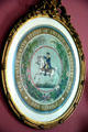Seal of the Confederate States of America showing George Washington in Old State House Museum. Little Rock, AR