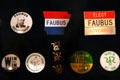 Faubus for Governor & Winthrop Rockefeller campaign buttons in Old State House Museum. Little Rock, AR.