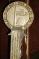 New York World's Fair key in Old State House Museum. Little Rock, AR.