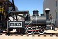 Arizona Mining & Mineral Museum steam locomotive. Phoenix, AZ.