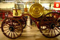 Horse drawn chemical fire engine in Hall of Flame. Phoenix, AZ.